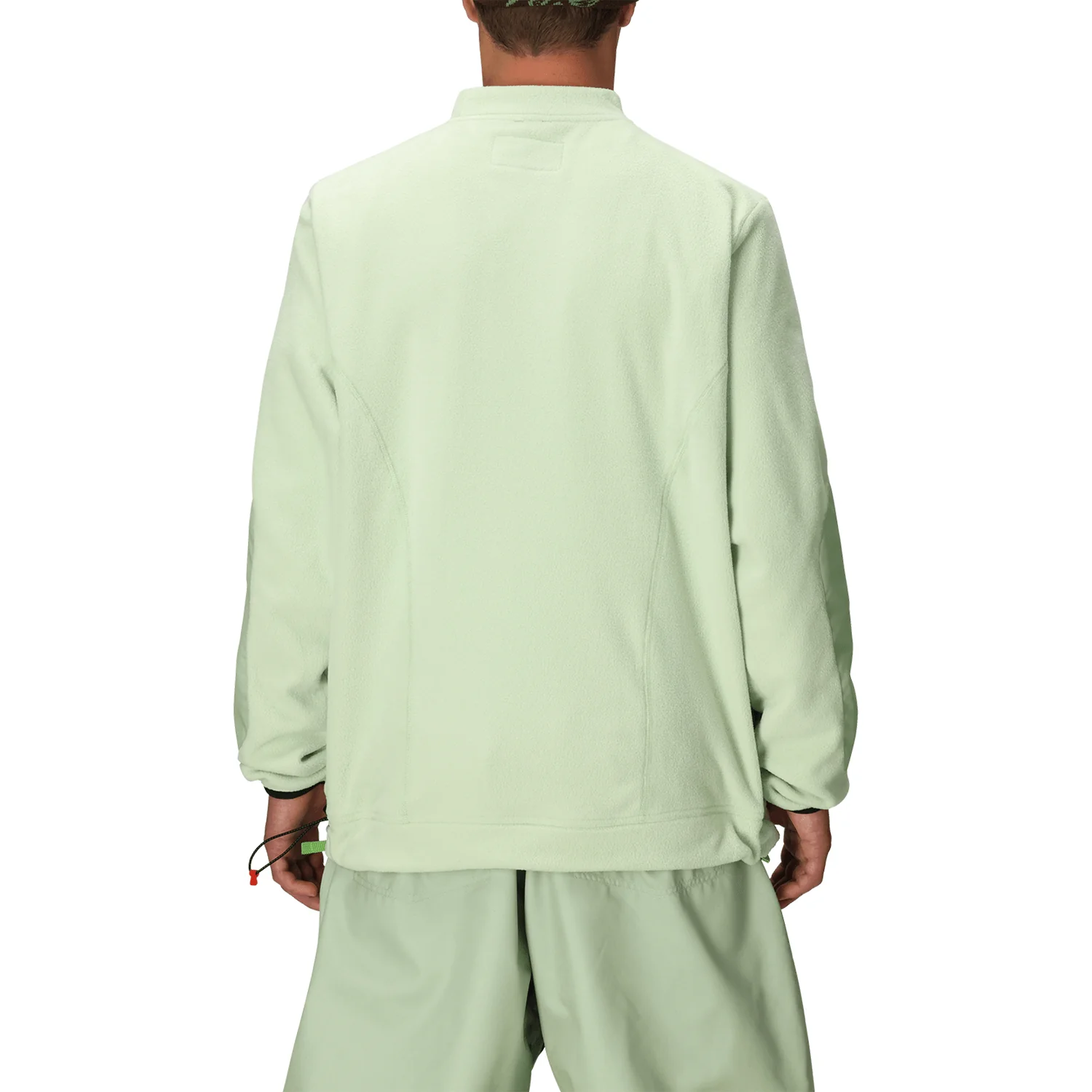 686 Huf  Men's Fleece Crewneck 2026 Green Colorblock - Image 3