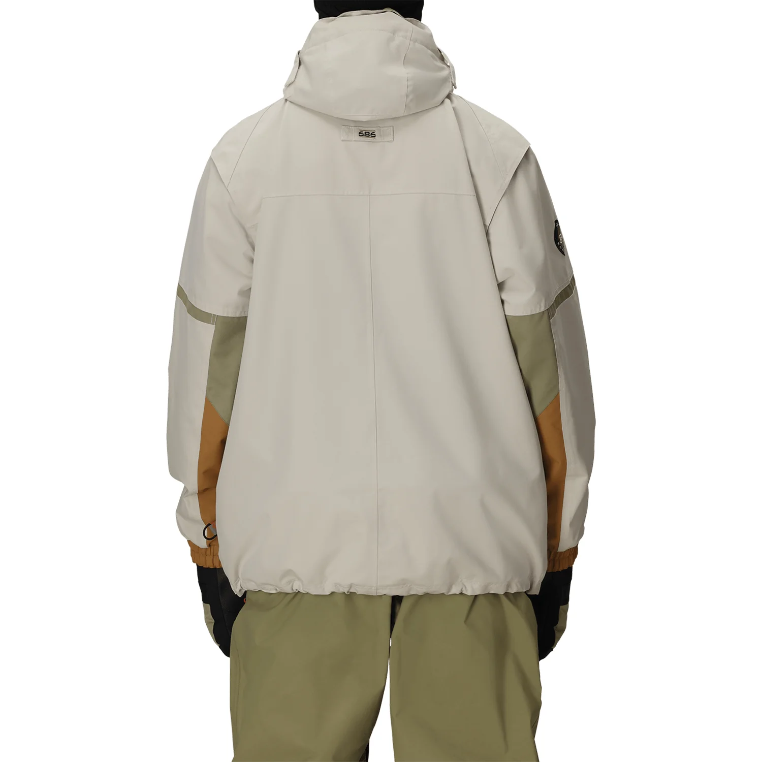 686 Men's 2001 Transfer Jacket 2026 Limestone Colorblock - Image 3