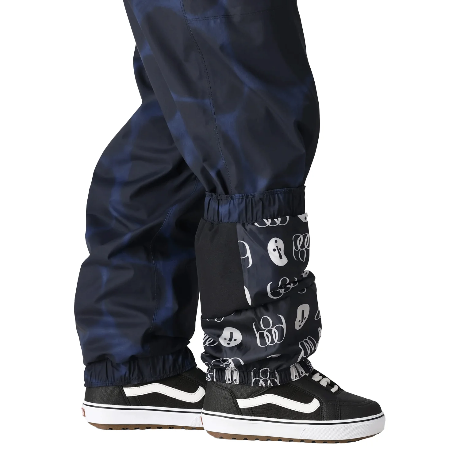 686 Men's Dojo Pant 2025 Blue Airbrush - Image 2