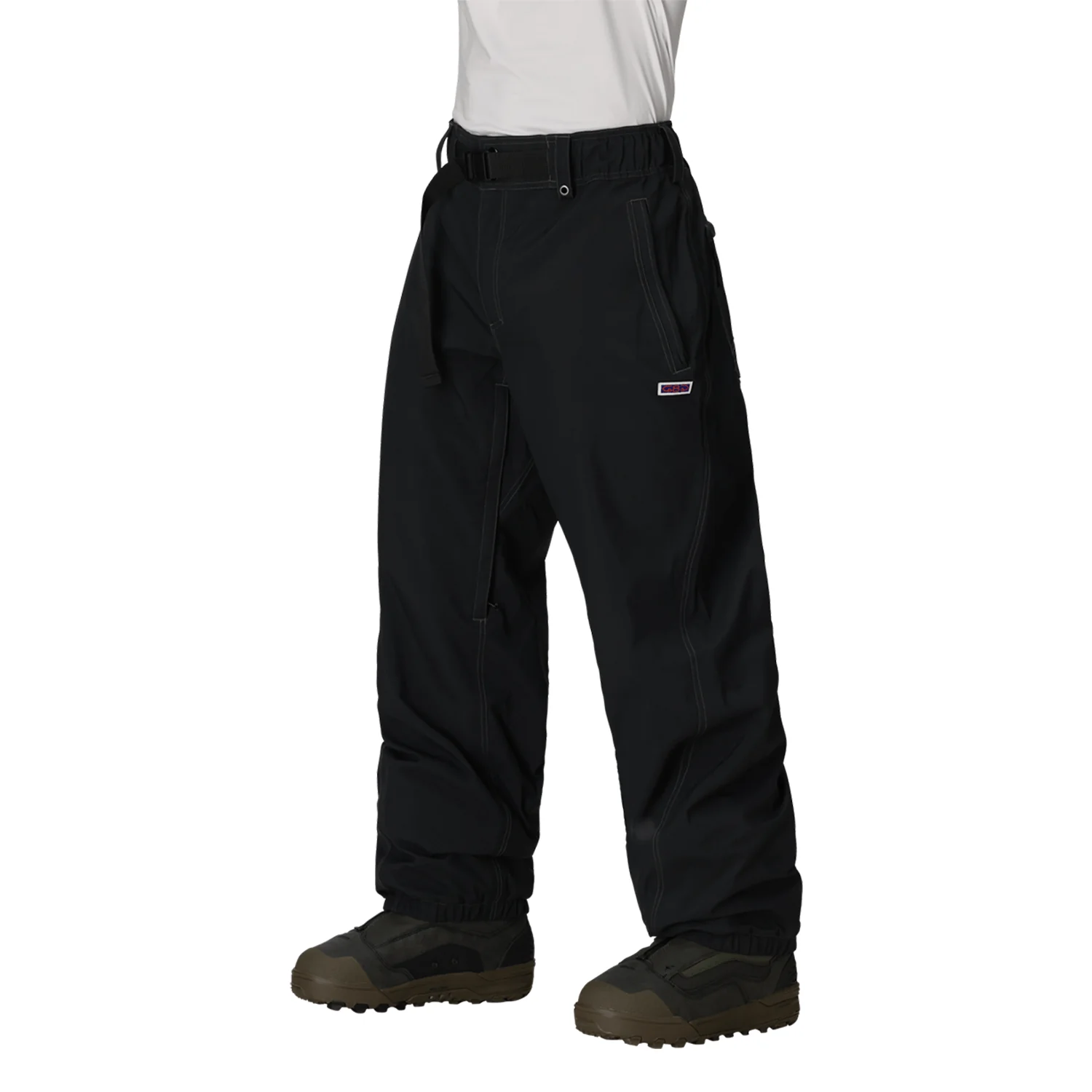 686 Men's Dojo Shell Pant 2026 Black - Image 2
