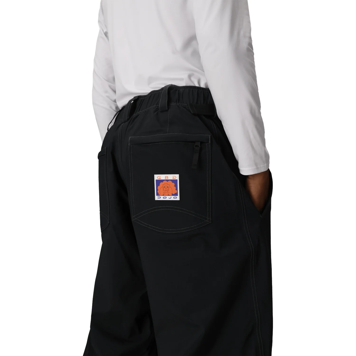 686 Men's Dojo Shell Pant 2026 Black - Image 4