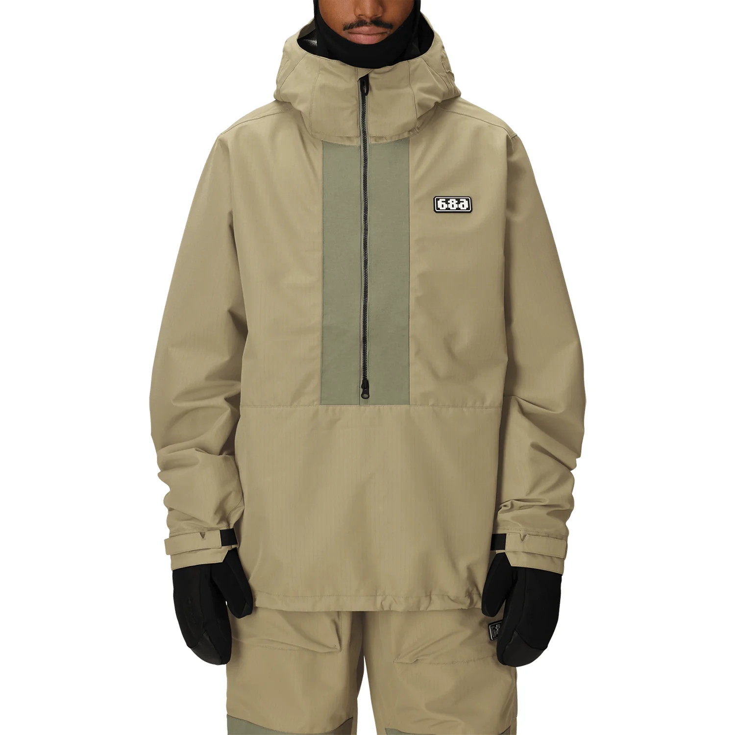 686 Men's Ghost 2.5L Anorak 2026 Sage Ripstop - Image 2