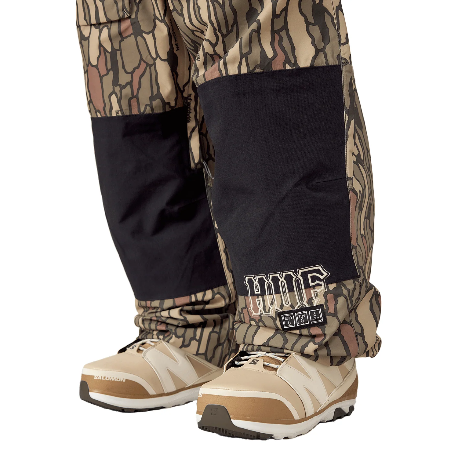 686 Men's Ghost 2.5L Pant 2025 Huf Bark Print - Image 4