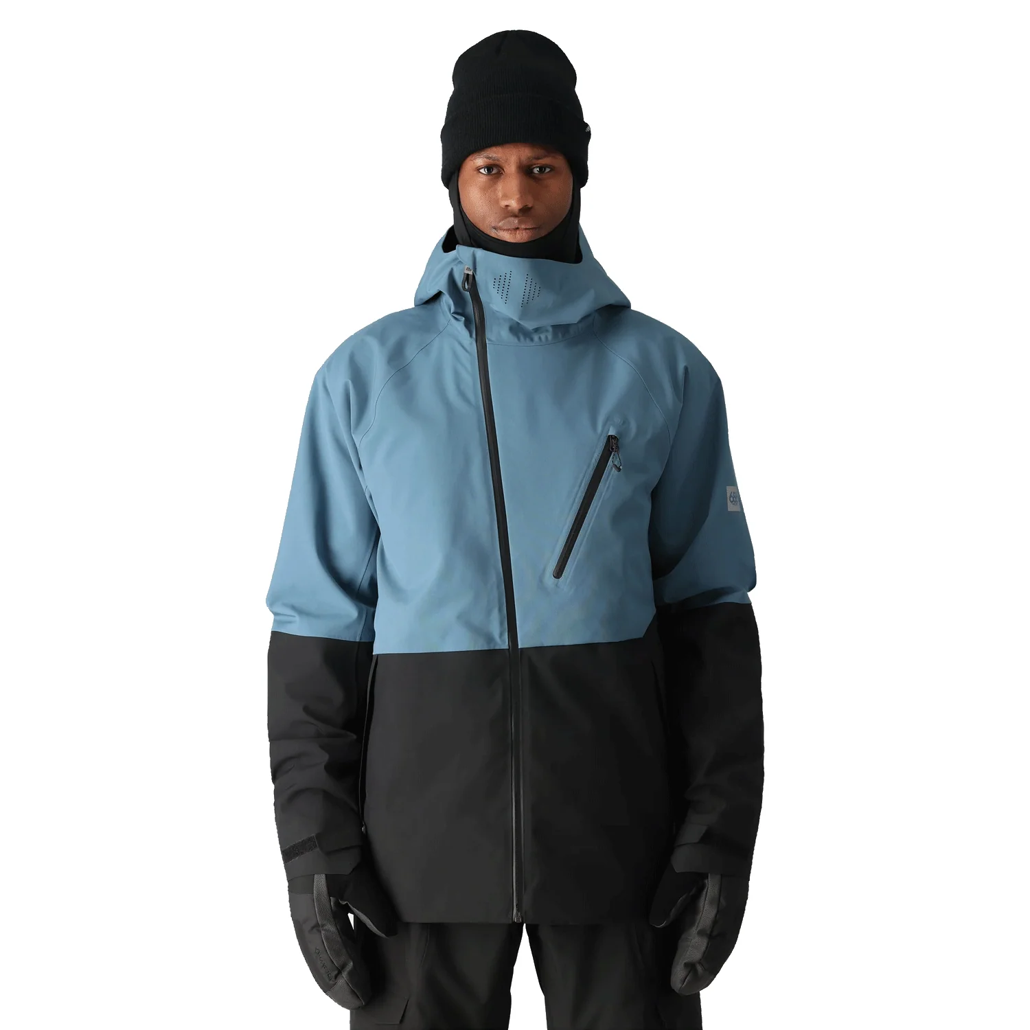 686 Men's Hydra Thermagraph Jacket 2025 Stellar Blue Colourblock