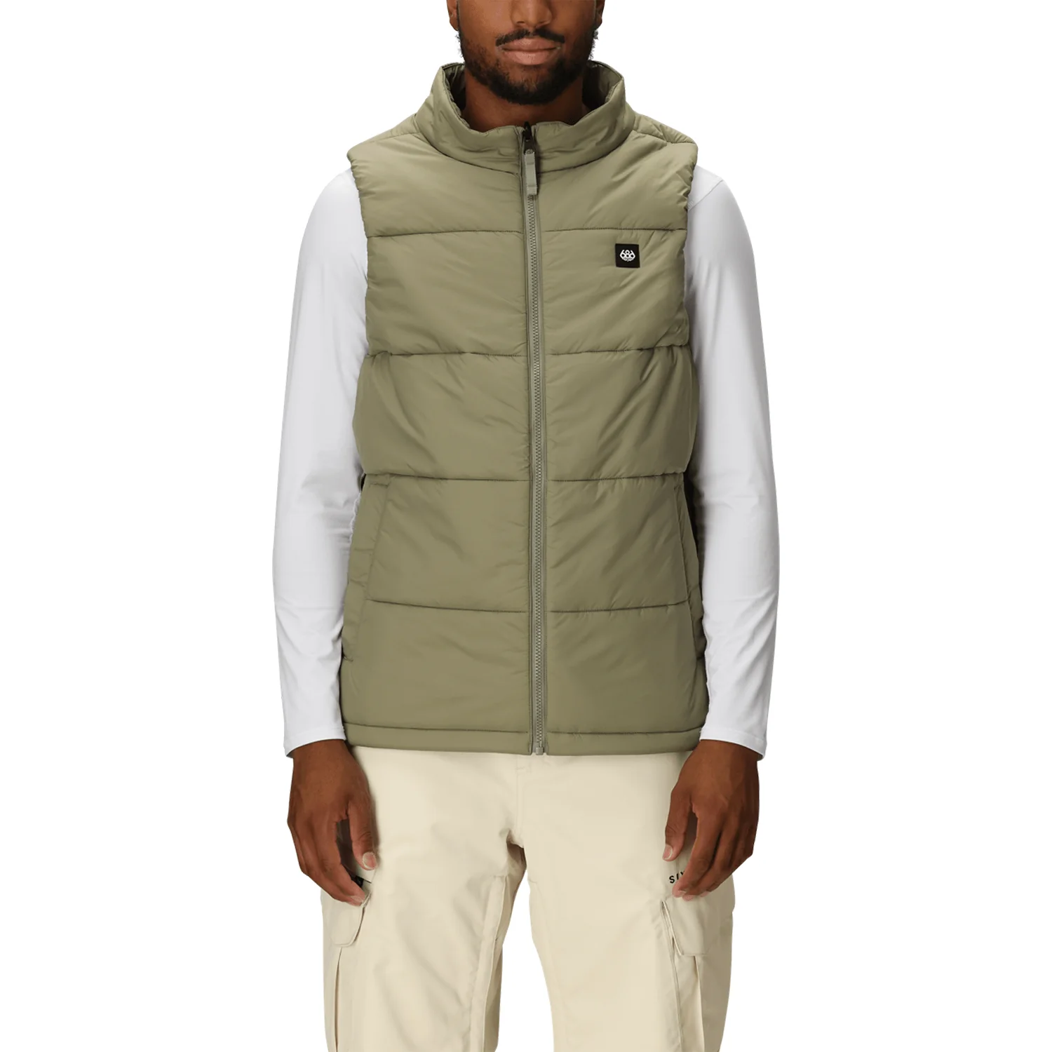 686 Men's Smarty 3-In-1 Rodeo 3L Jacket 2026 Limestone - Image 3