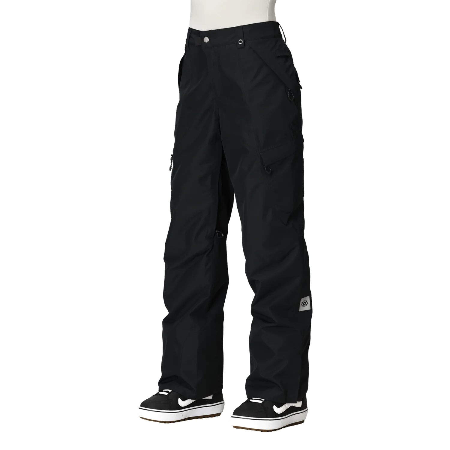 686 Women's Geode Thermagraph Pant 2026 Black - Image 2