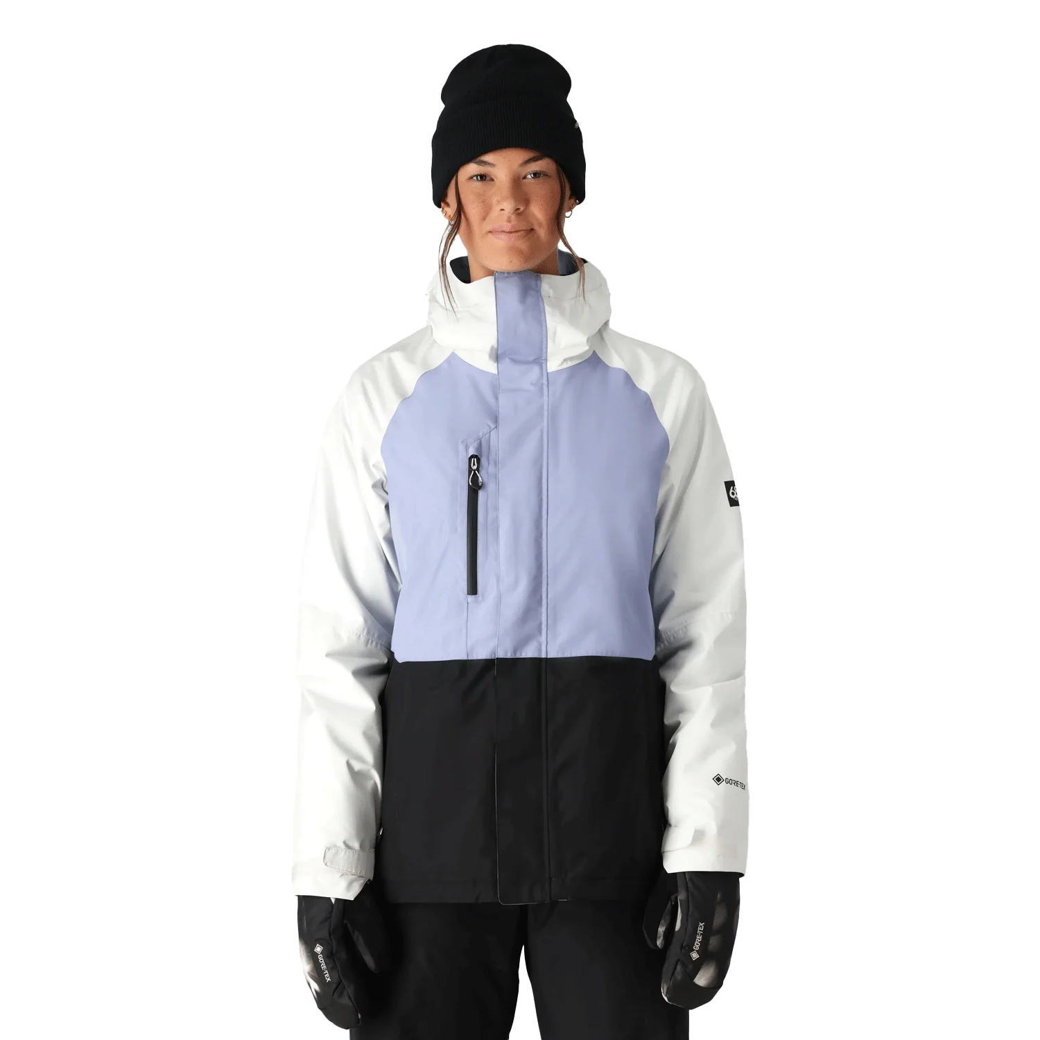 686 Women's Willow Gore-tex Jacket 2025 Purple Impression Colourblock