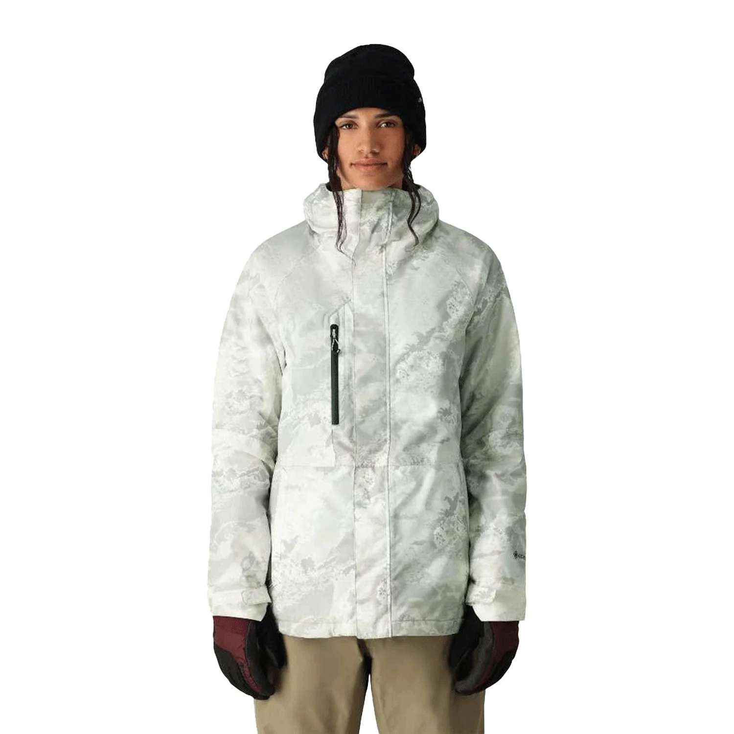 686 Women's Willow Gore-tex Jacket 2025 White Hemisphere