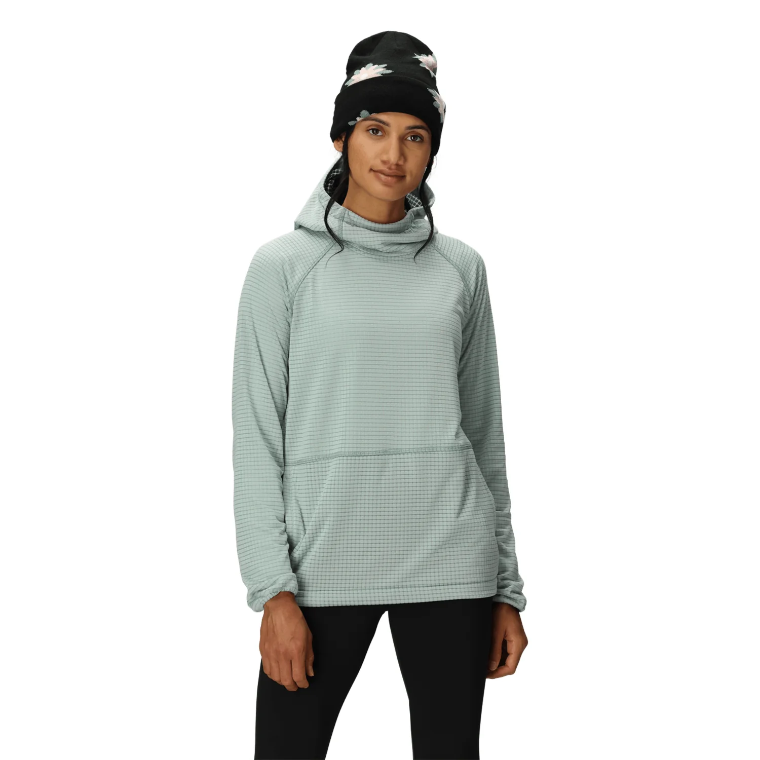 686 Women's Mission Grid Hoody 2026 Dusty Marine