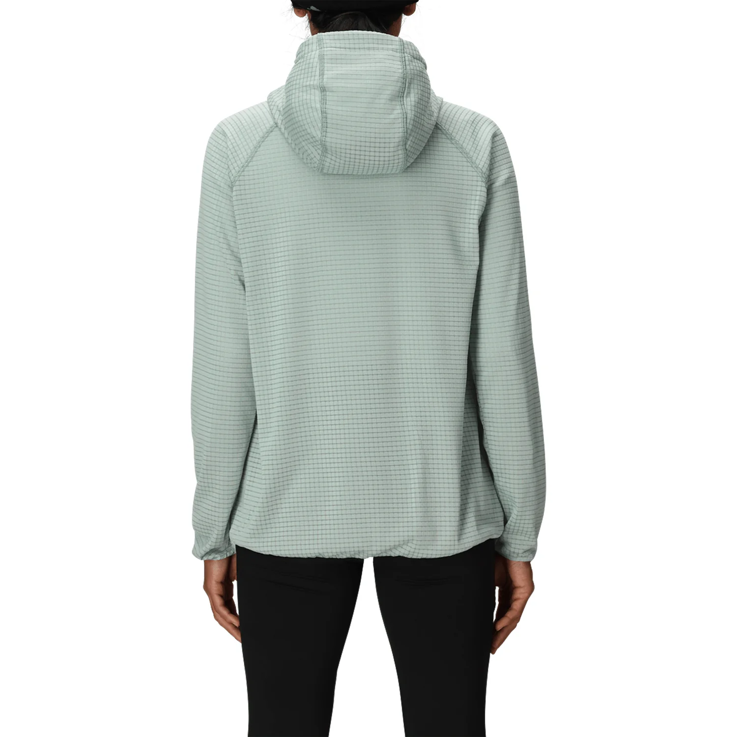 686 Women's Mission Grid Hoody 2026 Dusty Marine - Image 3