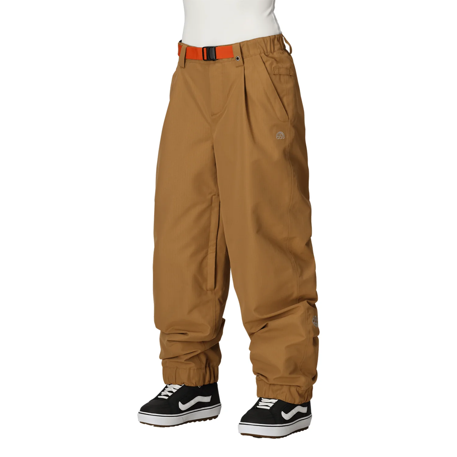686 Women's Outline Shell Pant 2026 Caramel Ripstop - Image 2