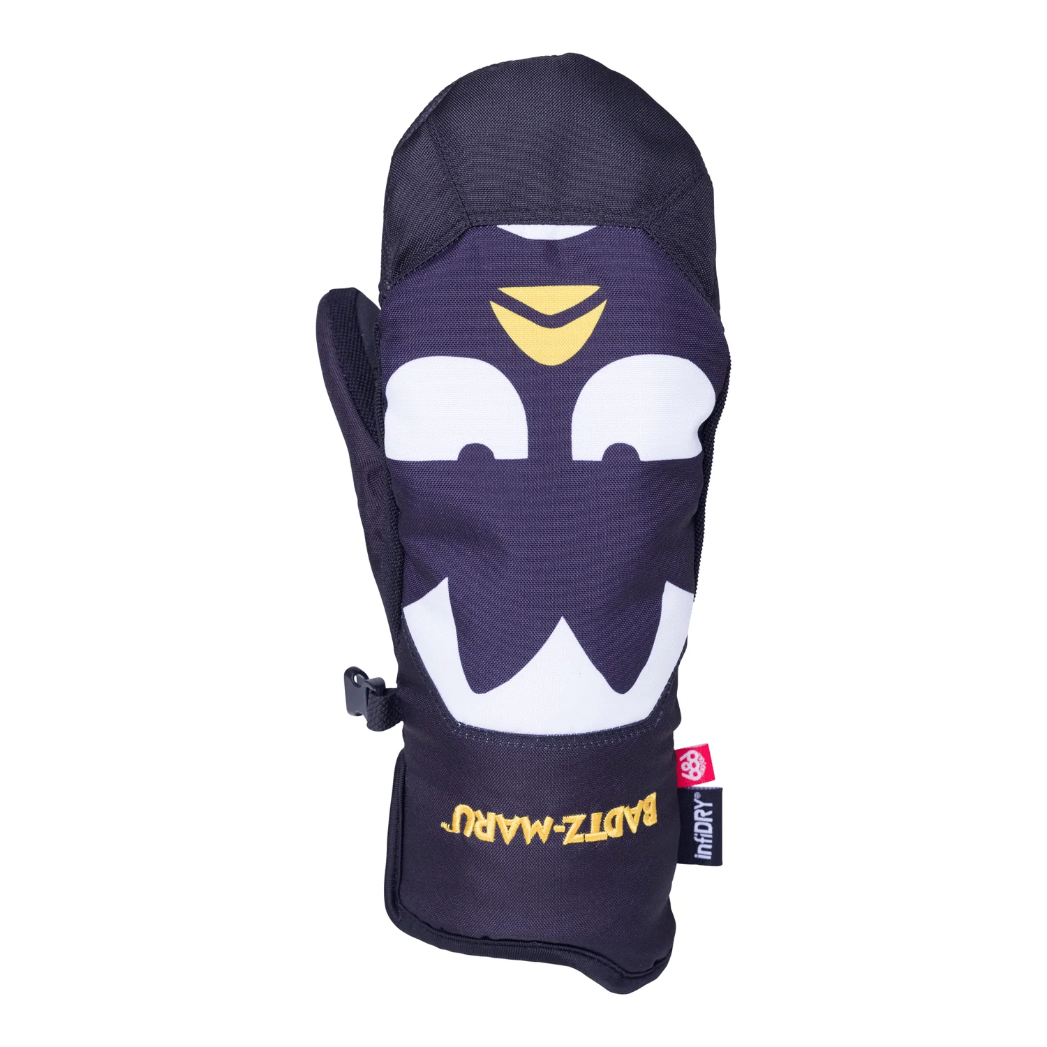 686 Women's Revel Mitt Badtz Maru Black