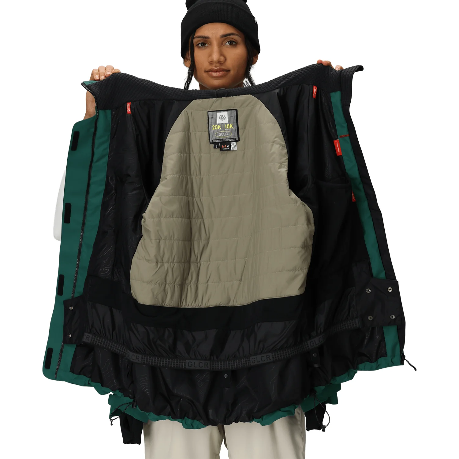 686 Women's Whisper Insulated Jacket 2026 June Bug - Image 6