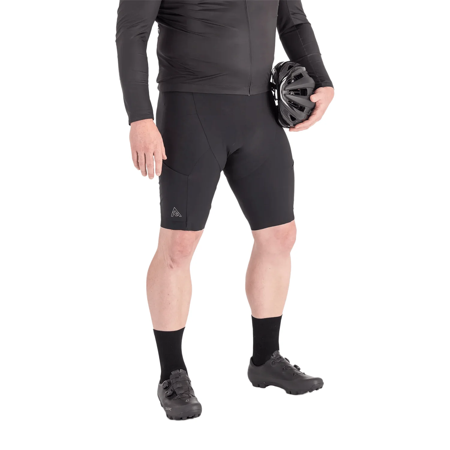 7Mesh Men's MK3 Cargo Bib Short Black