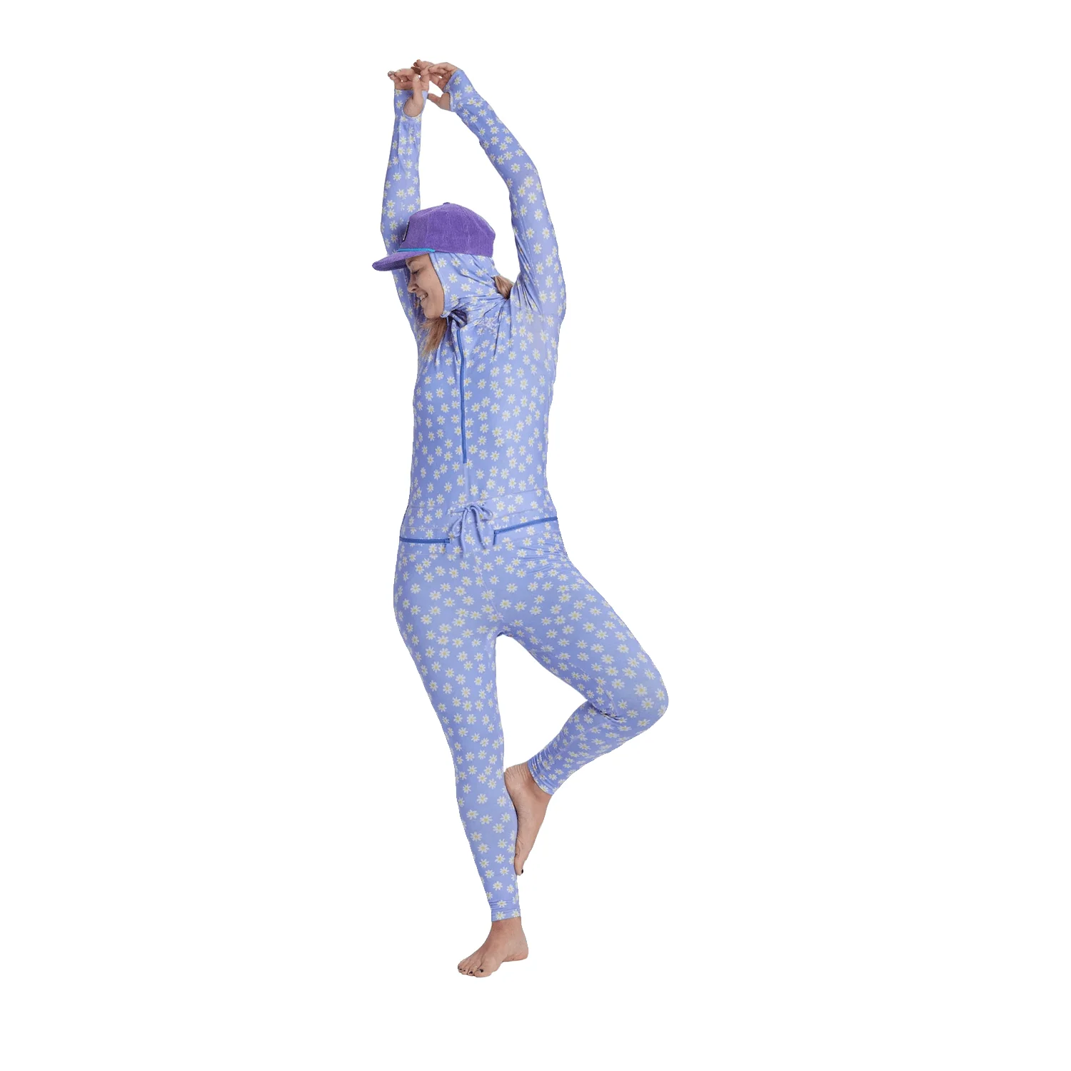 Airblaster Women's Classic Ninja Suit Thistle Daisy - Image 2