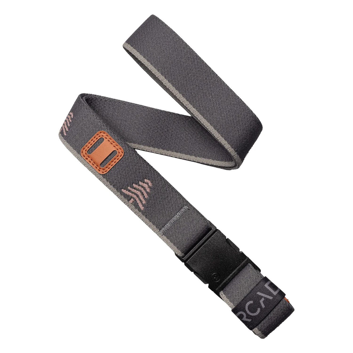 Arcade Blackwood Slim Belt Charcoal/Blush