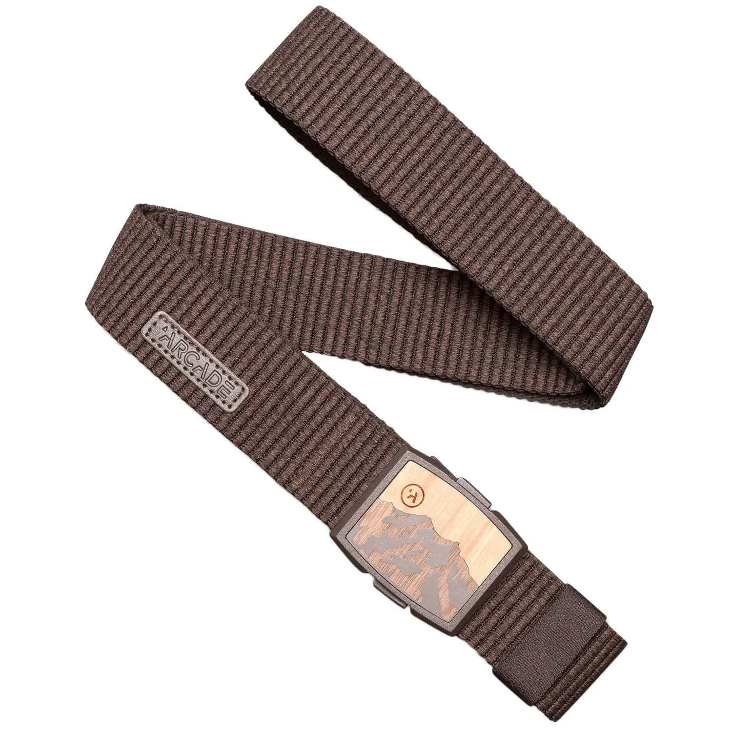 Arcade Woody Belt Heather Walnut