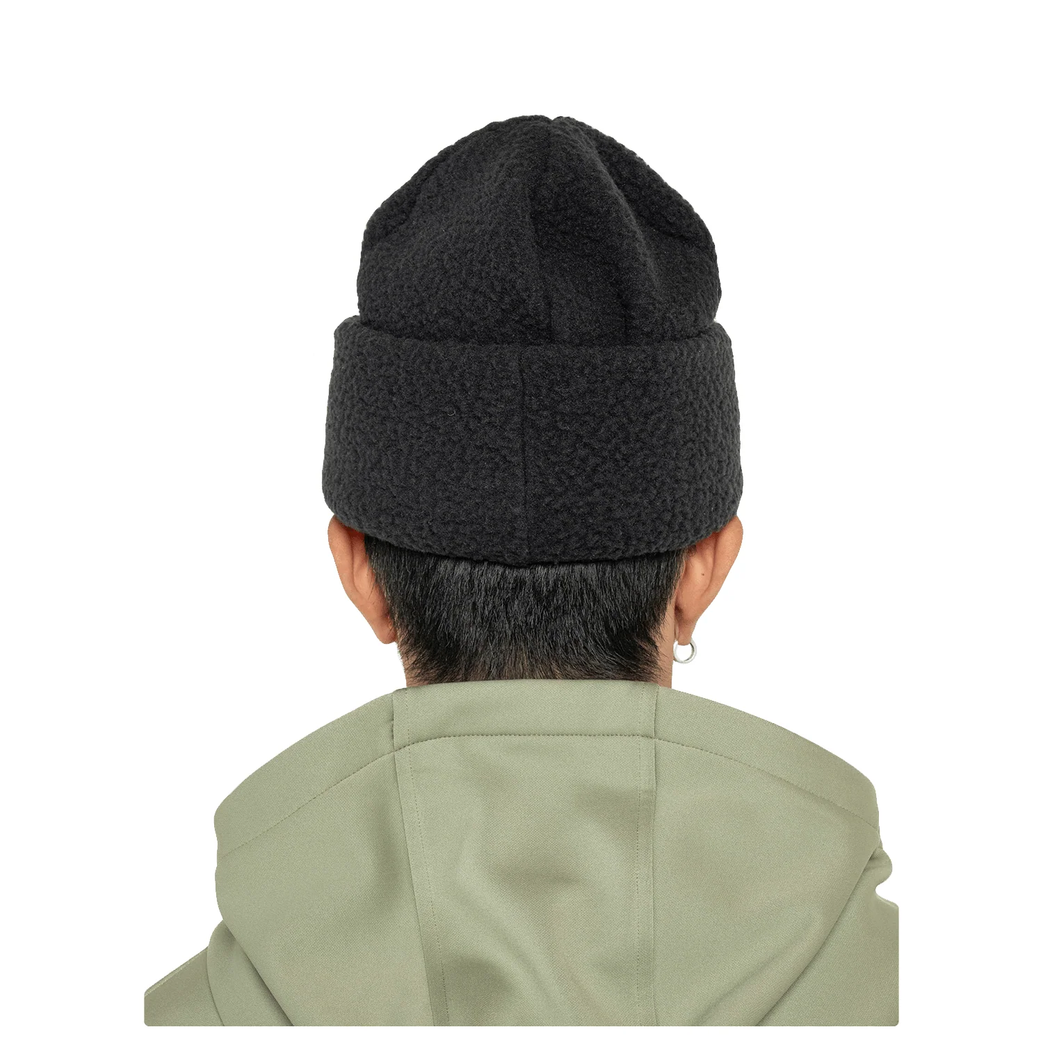 Armada McCole Hi-Pile Fleece Beanie Black - Image 2