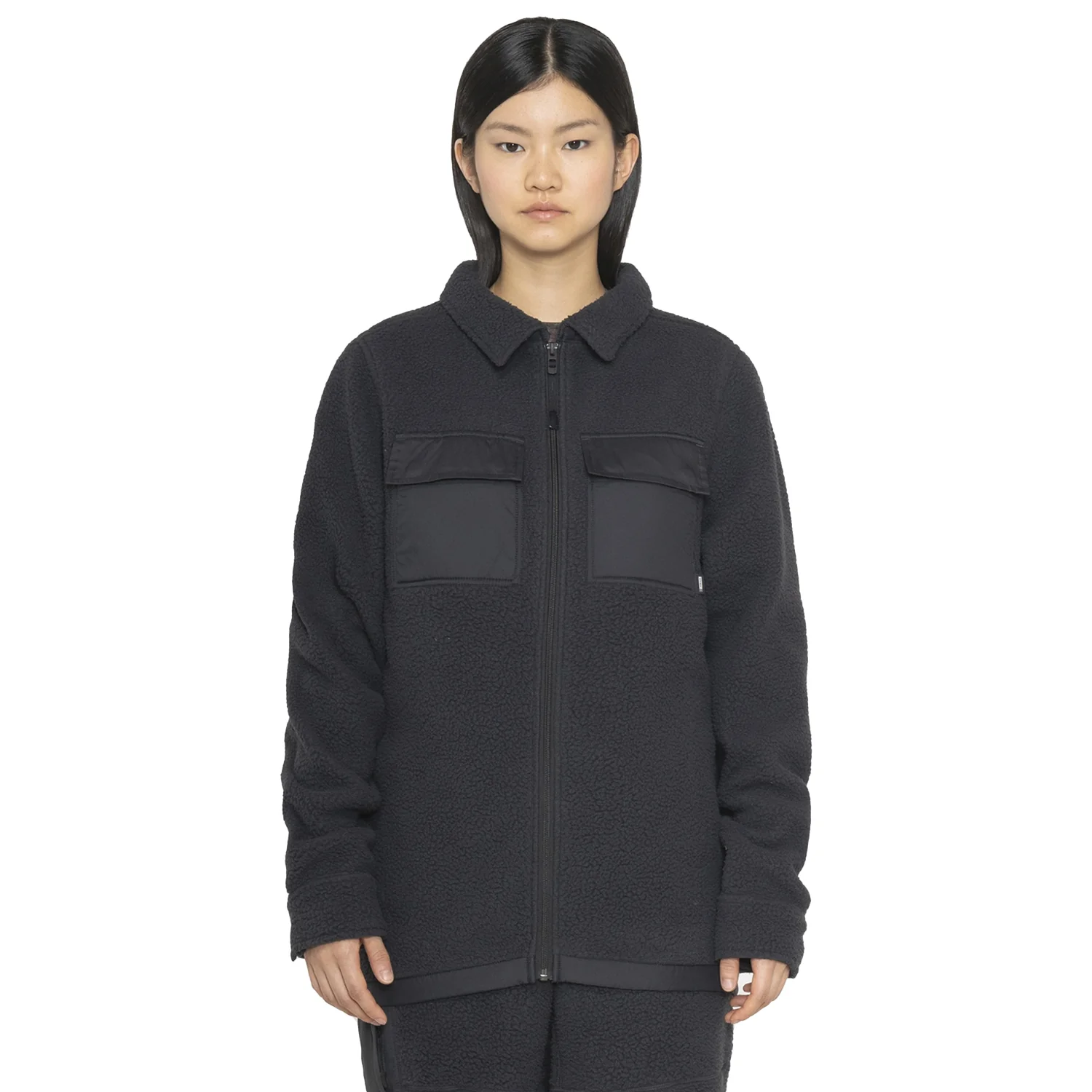 Armada Unisex Odus Fleece Sweater Black - Image 2