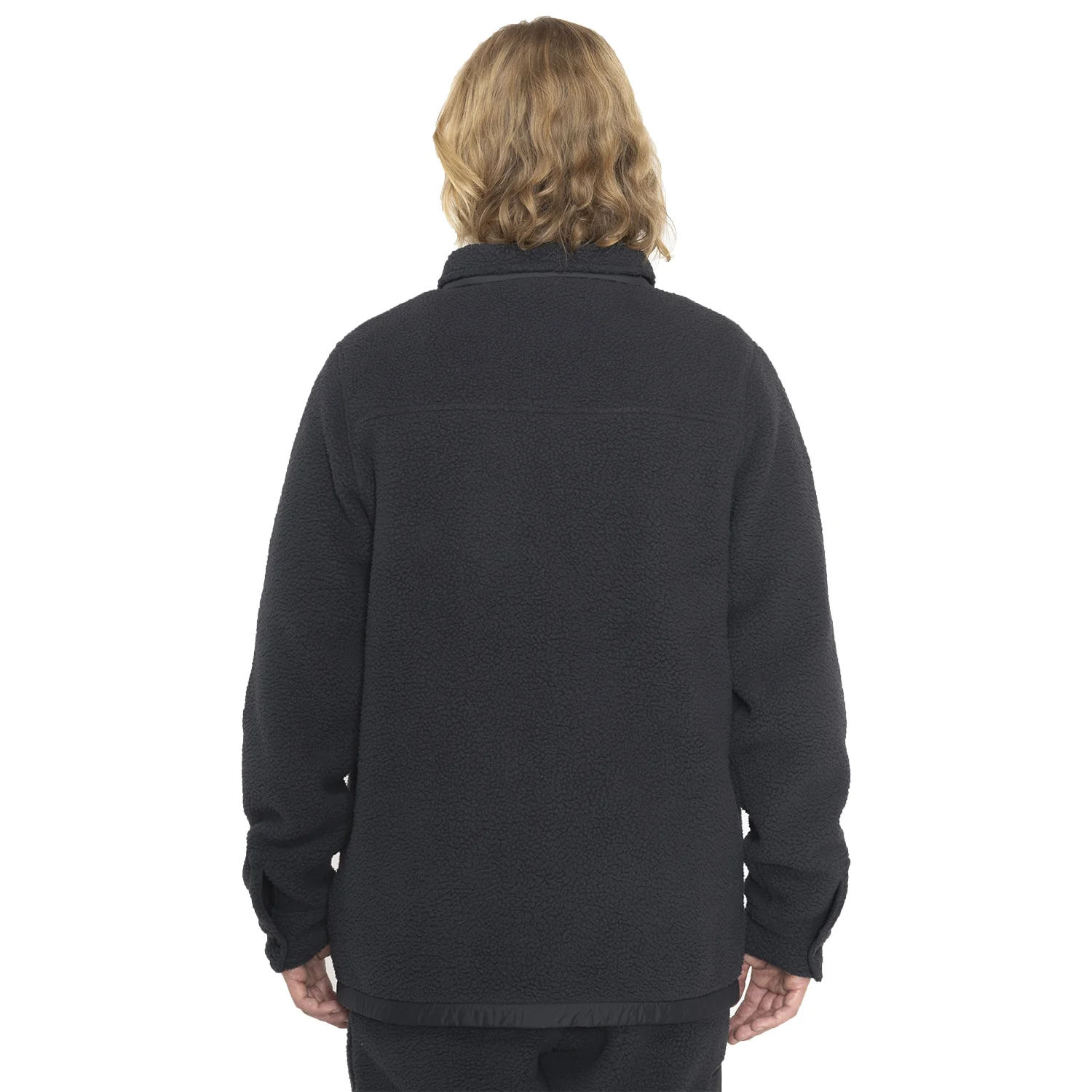 Armada Unisex Odus Fleece Sweater Black - Image 3