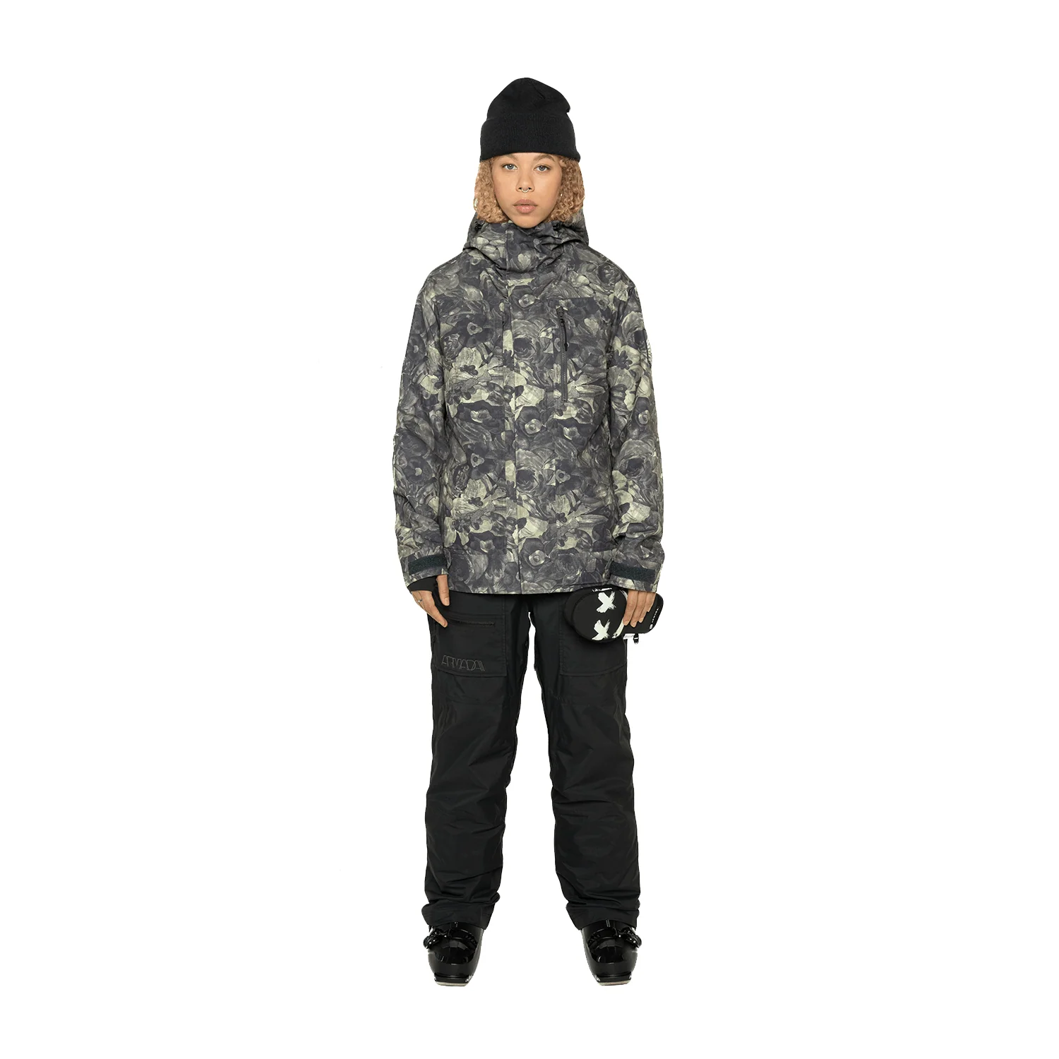 Armada Women's Elvy 2L Shell Jacket 2025 Floral Camo - Image 3