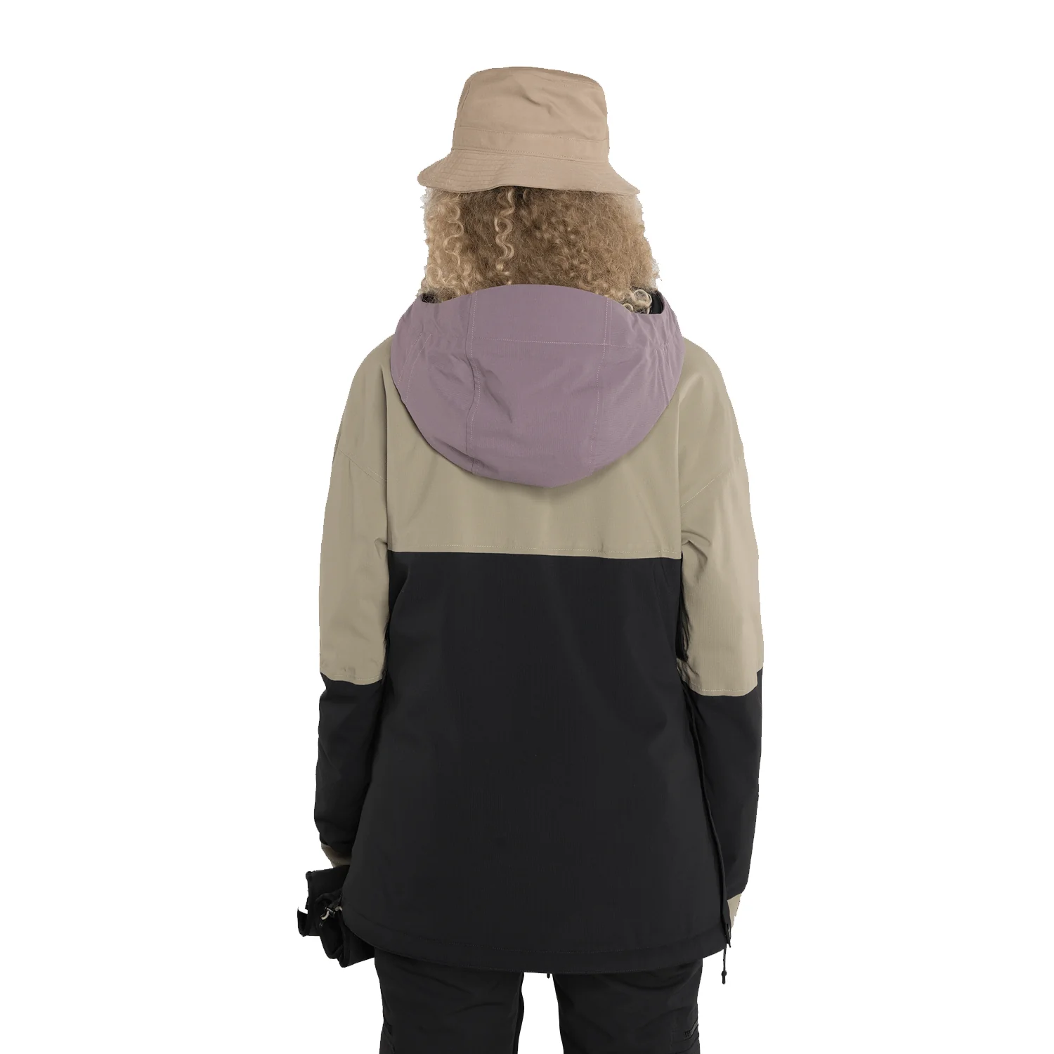 Armada Women's Madaket 2L Insulated Anorak Jacket 2024 Black-Sage-Moonscape - Image 4