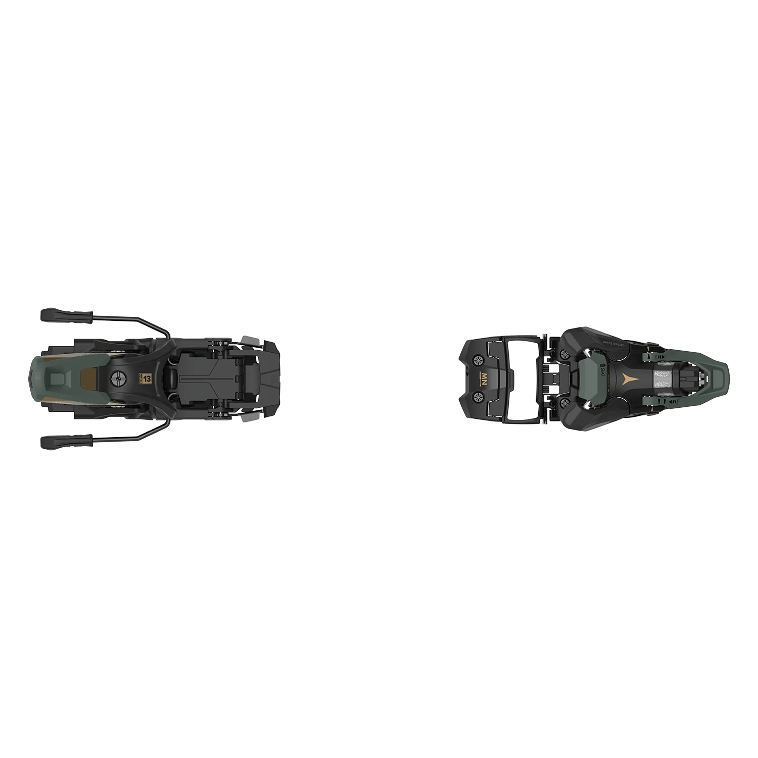 Atomic Shift2 13 MN Ski Binding 2027 Green/Bronze - Image 2