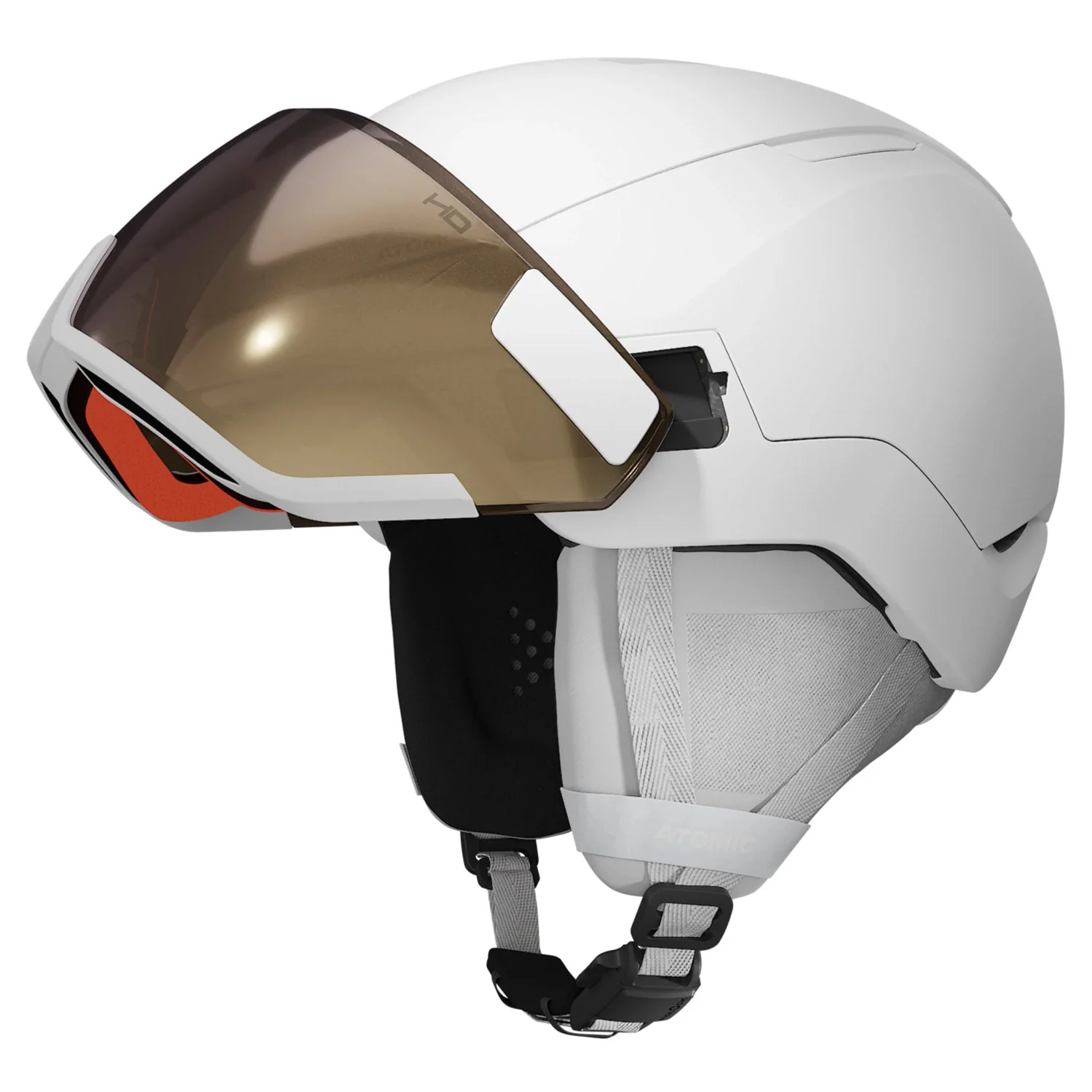 Atomic Revent GT Amid Visor HD Helmet White Heather - Image 4