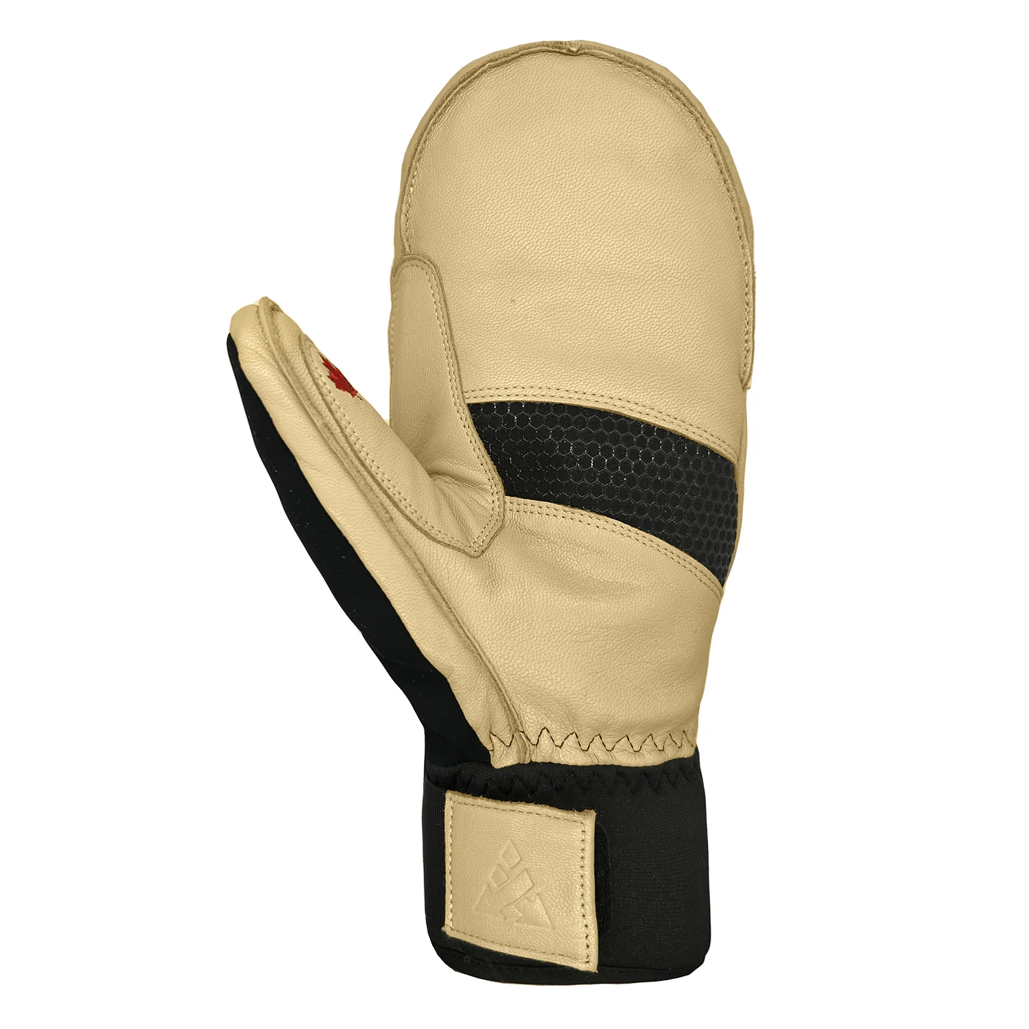 Auclair Men's Icecrusher Gore-tex Warm Mitt Beige/Black - Image 2