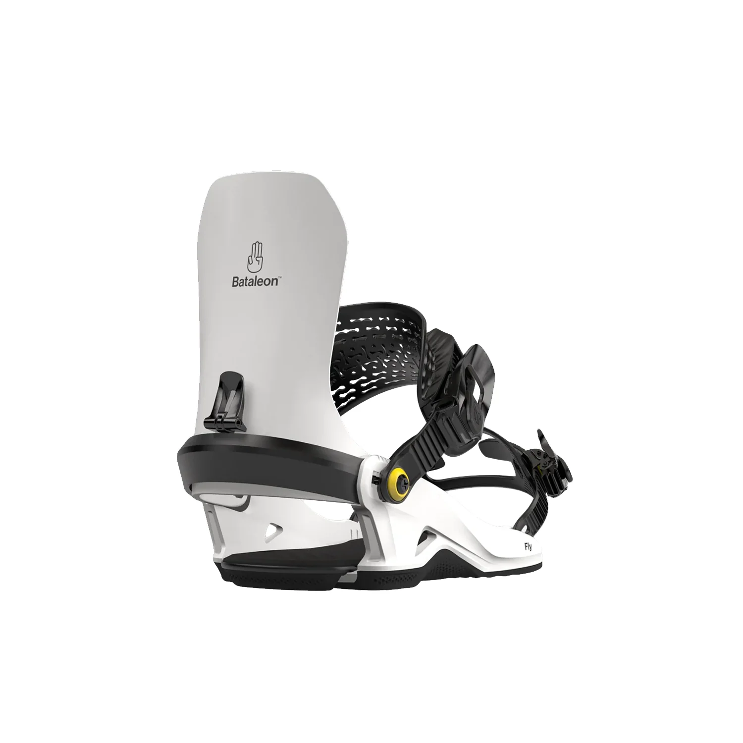 Bataleon Men's Fly Snowboard Bindings 2024 White - Image 3