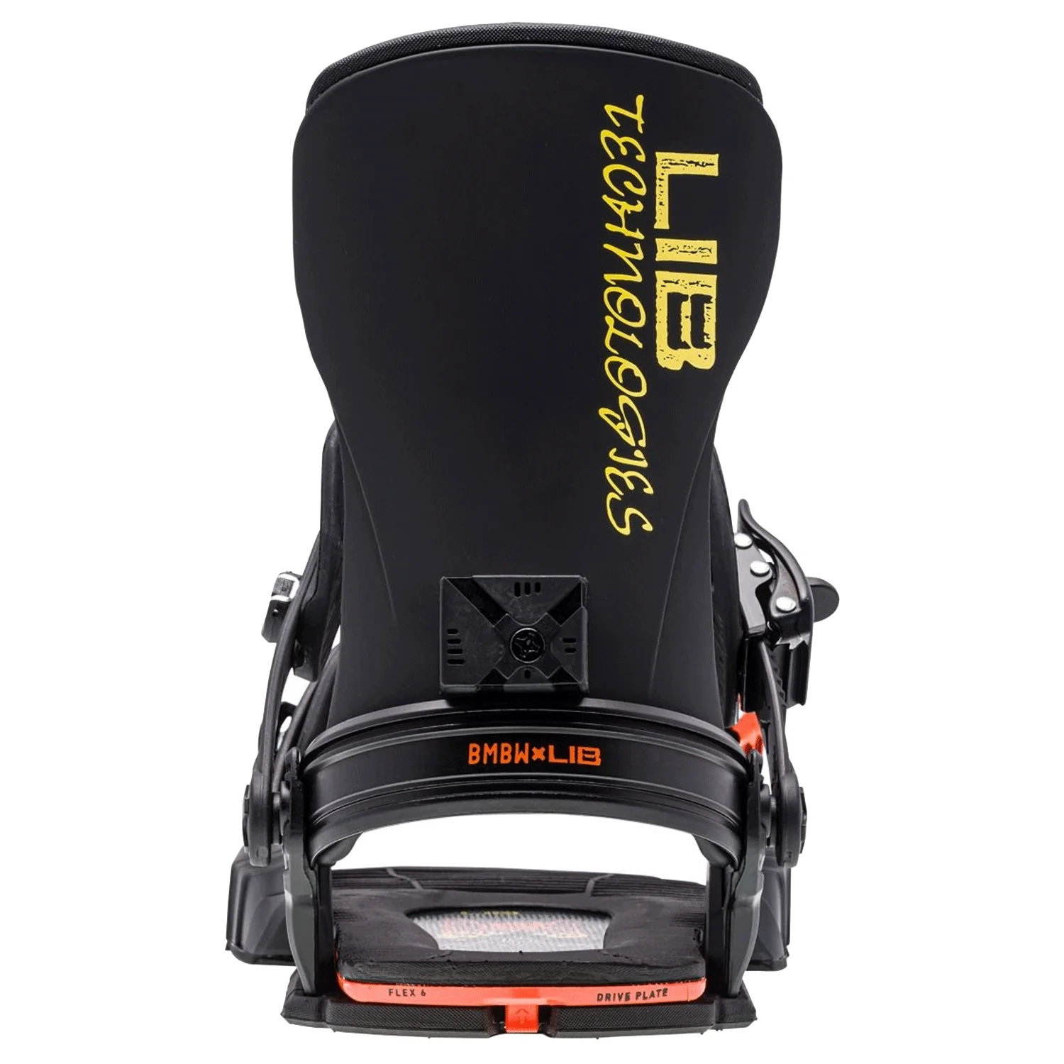 Bent Metal Men's Transfer Snowboard Bindings 2024 Black/Orange - Image 3