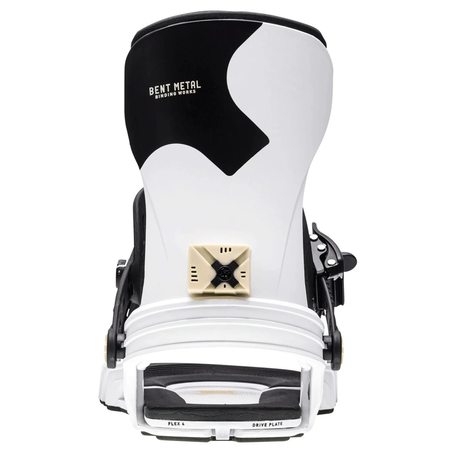 Bent Metal Women's Stylist Snowboard Bindings 2024 White - Image 3