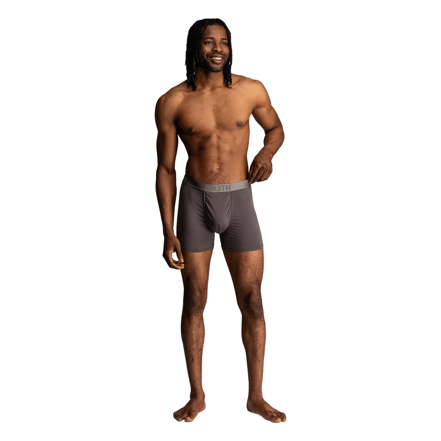 BN3TH Men's Essentials Boxer Brief Smoke Green - Image 3