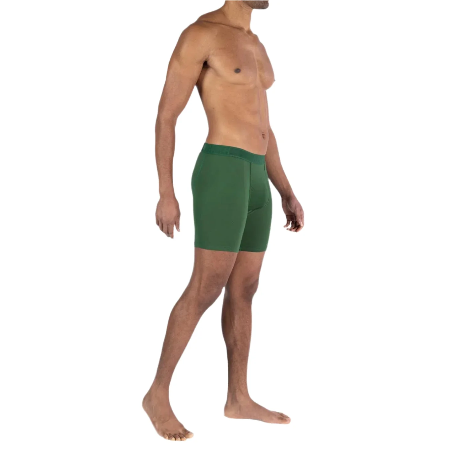 BN3TH Men's Pro Flex Boxer Brief Pitch Green - Image 3