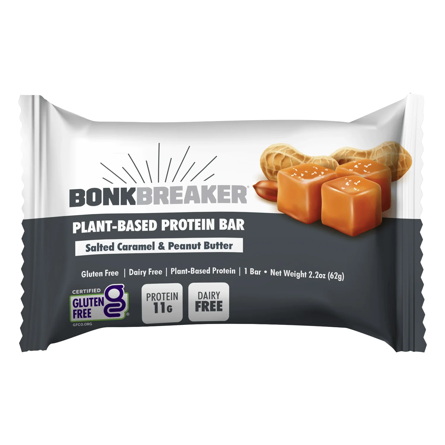 Bonk Breaker Protein Bar Salted Caramel & Peanut Butter