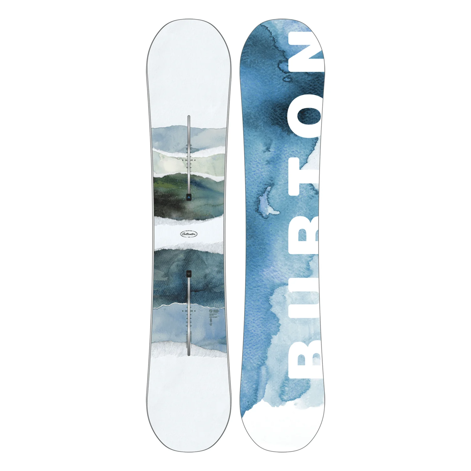 Burton Cultivator Flat Top Snowboard 2026 Watercolor