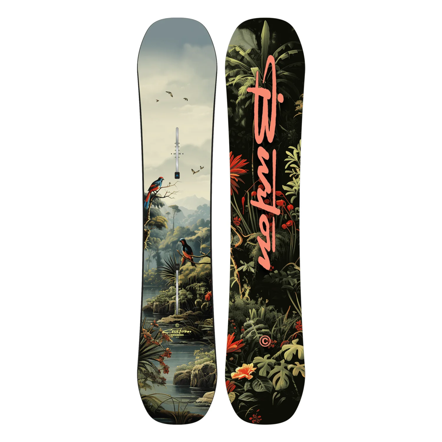 Burton Kids Custom Smalls Camber Snowboard 2027 Jungle