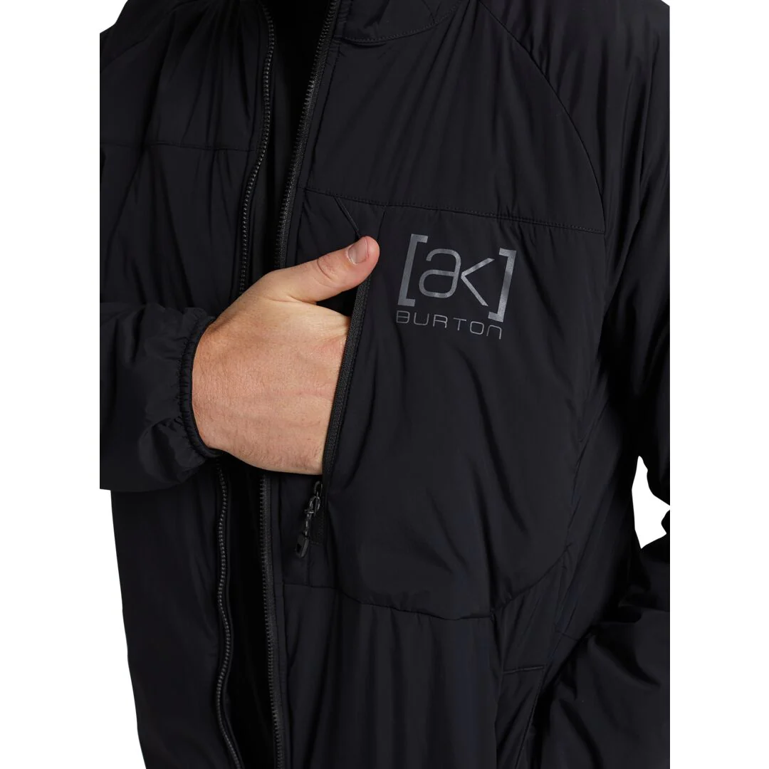 Burton Men's [ak] Helium Hooded Stretch Insulated Jacket 2024 True Black - Image 5