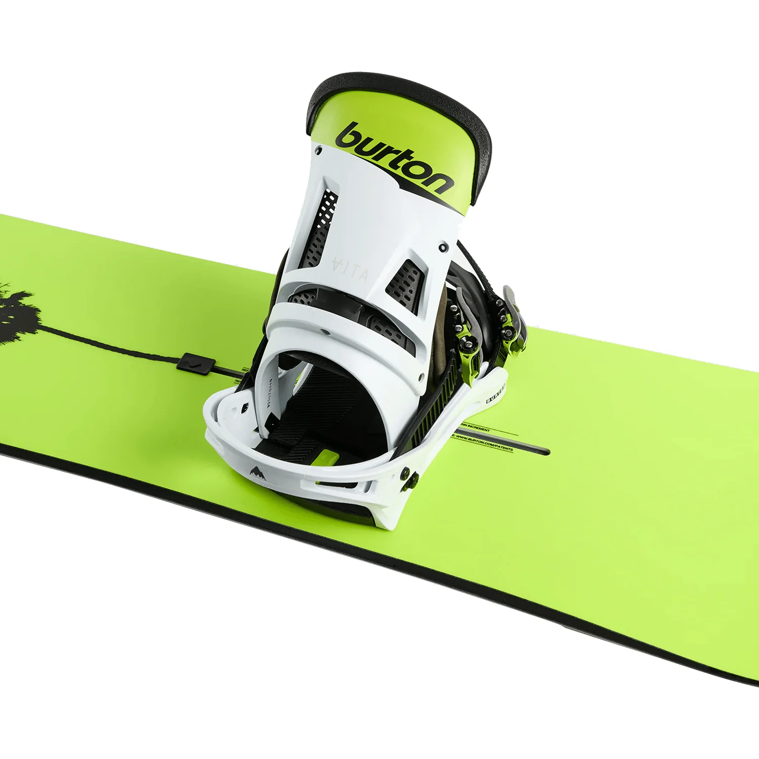 Burton Men's Malavita Snowboard Bindings 2026 Green/White/Black - Image 6