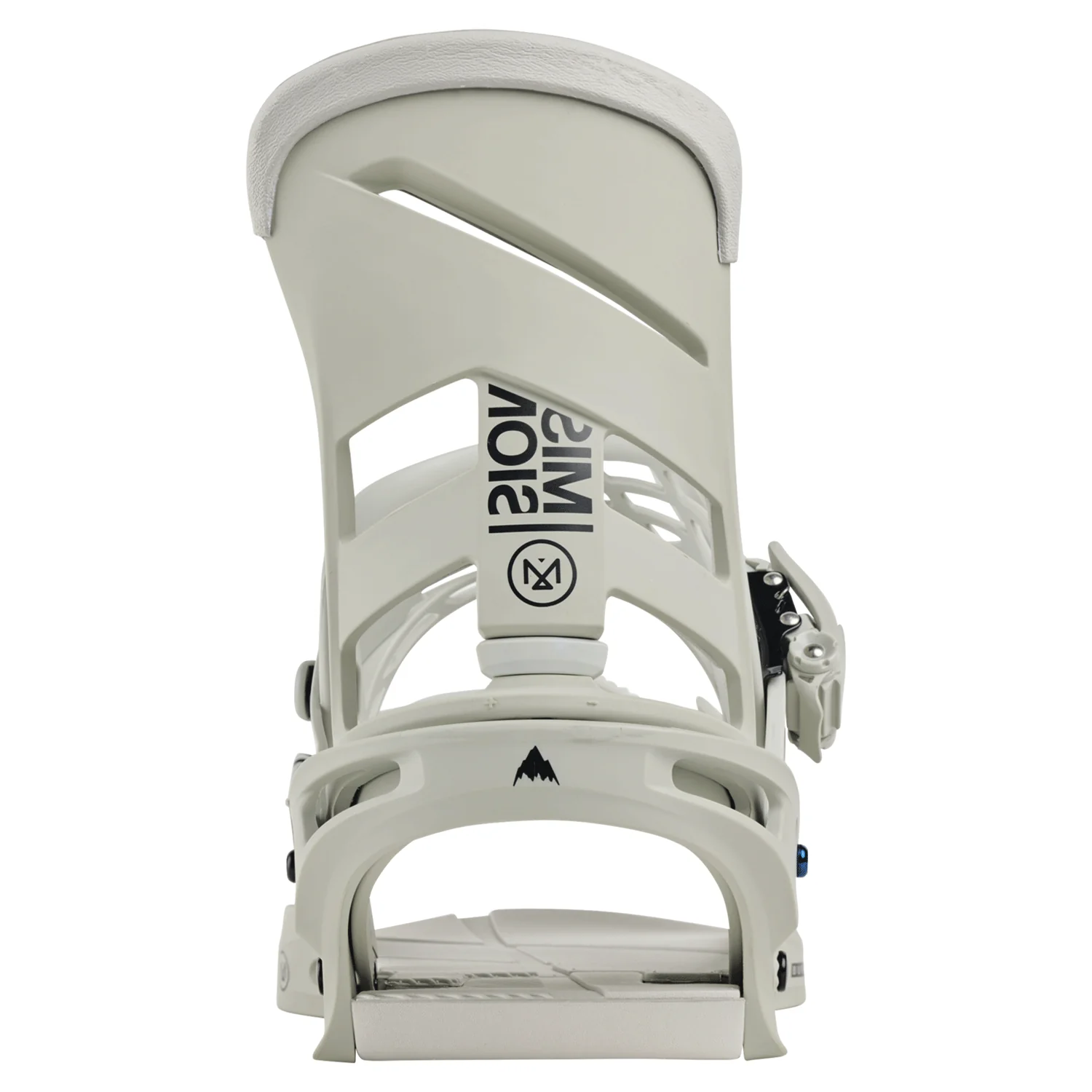 Burton Men's Mission Snowboard Bindings 2025 Gray Cloud - Image 3
