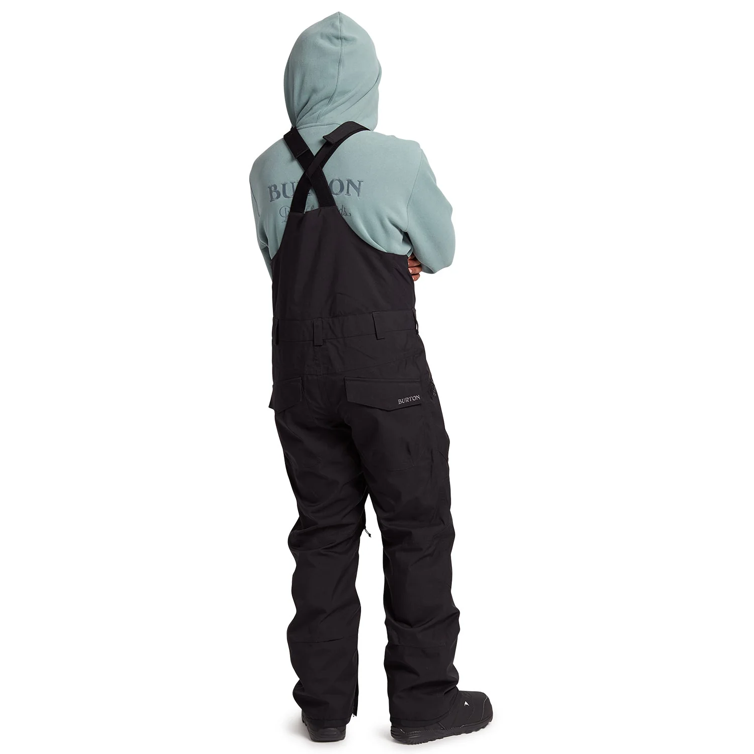 Burton Men's Reserve 2L Bib Pant 2025 True Black - Image 2