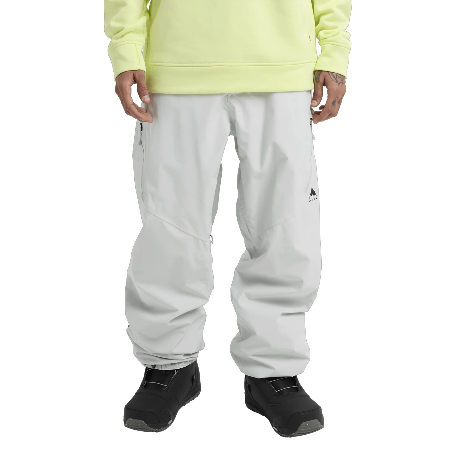 Burton Men's Reserve 2L Relaxed Pant 2026 Gray Cloud