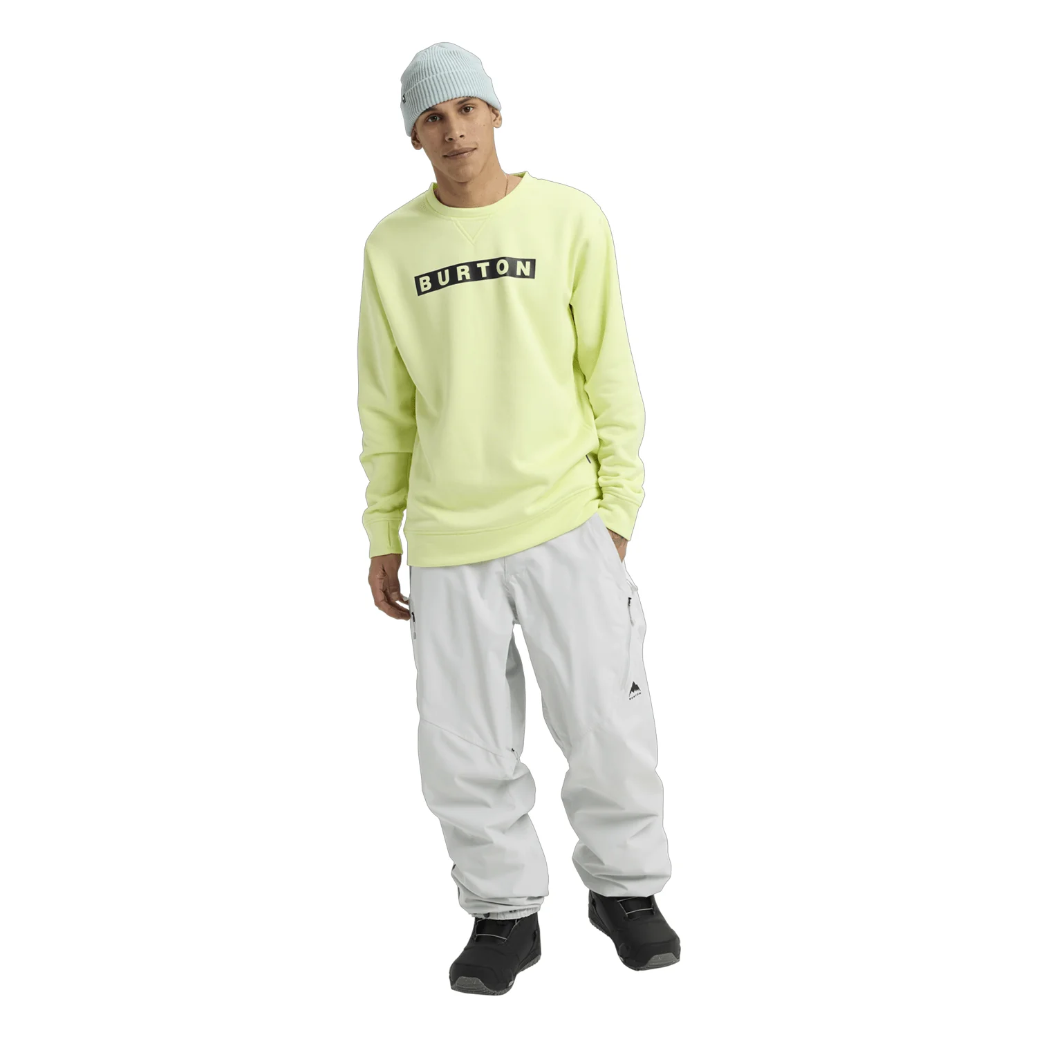 Burton Men's Reserve 2L Relaxed Pant 2026 Gray Cloud - Image 3