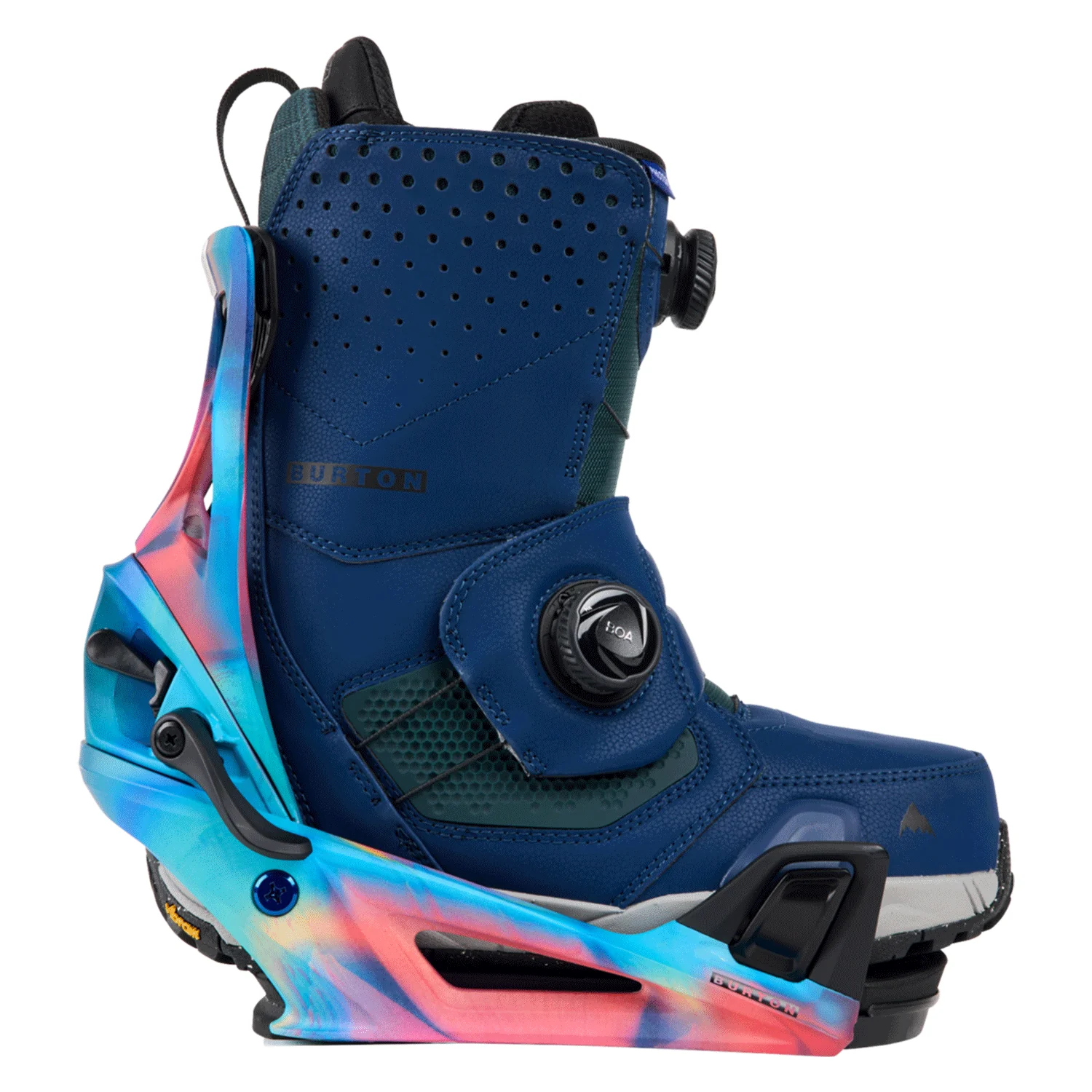 Burton Men's Step On Genesis Re:Flex Snowboard Bindings 2025 Hydro/Multi - Image 5