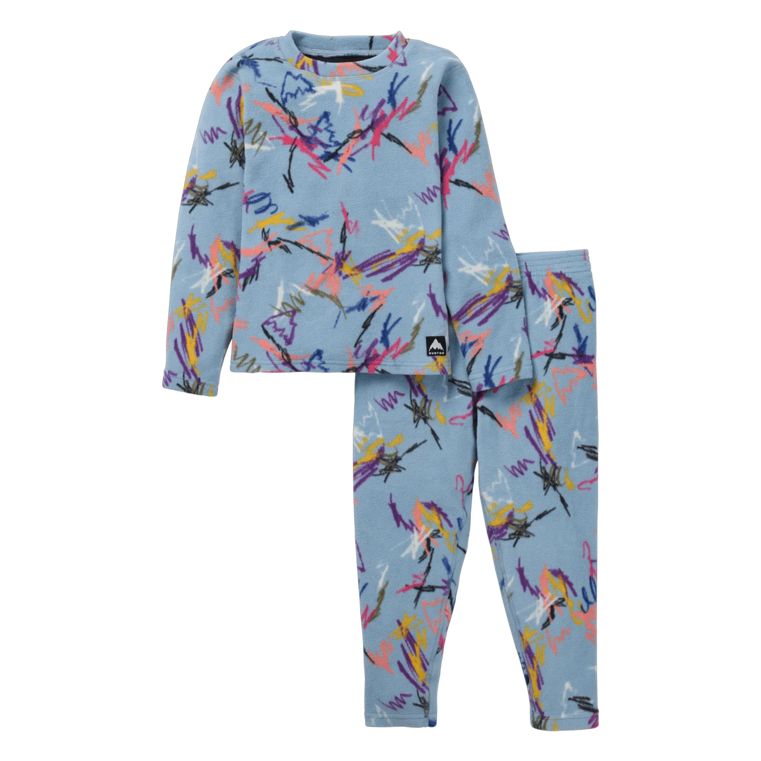 Burton Toddlers Fleece Base Layer Set 2026 Scribble