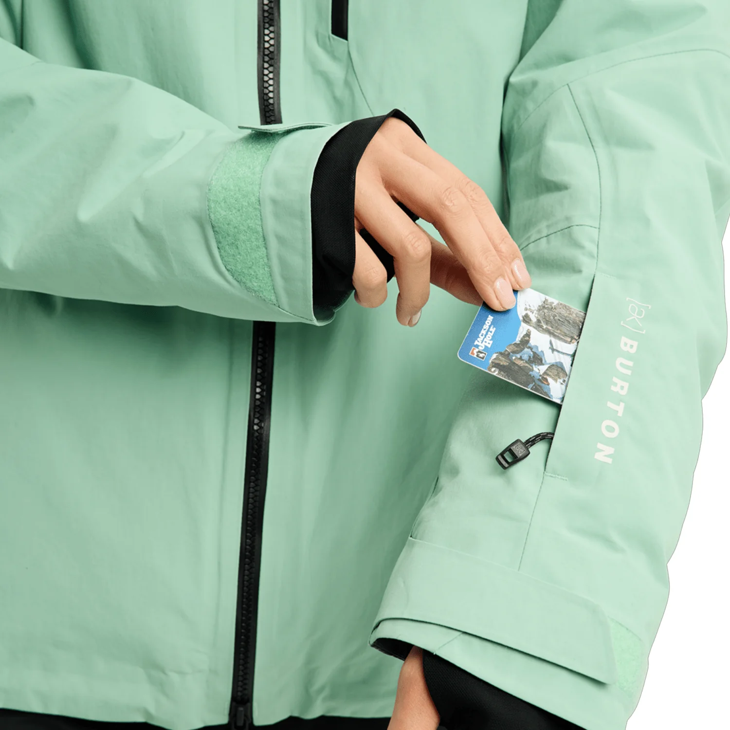 Burton Women's [ak] Embark Gore-Tex 2L Jacket 2026 Soft Sage - Image 5