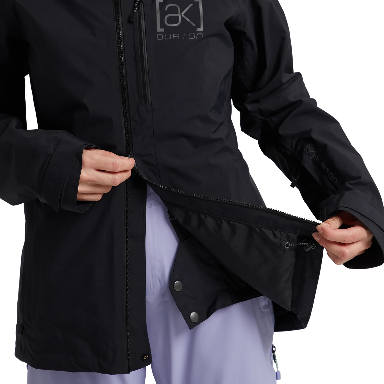 Burton Women's [ak] Upshift 2L Gore-Tex Jacket 2024 True Black - Image 3
