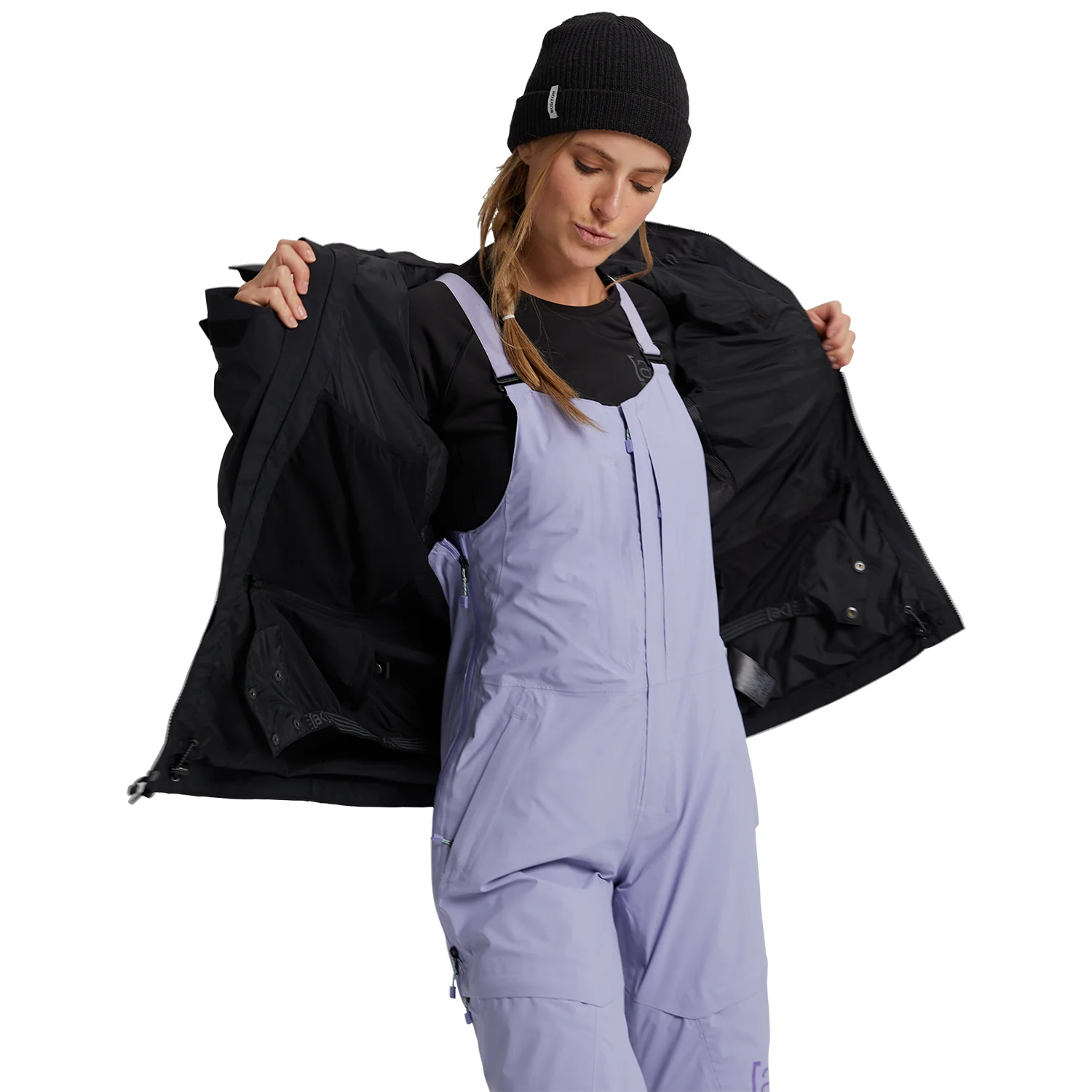 Burton Women's [ak] Upshift 2L Gore-Tex Jacket 2024 True Black - Image 6