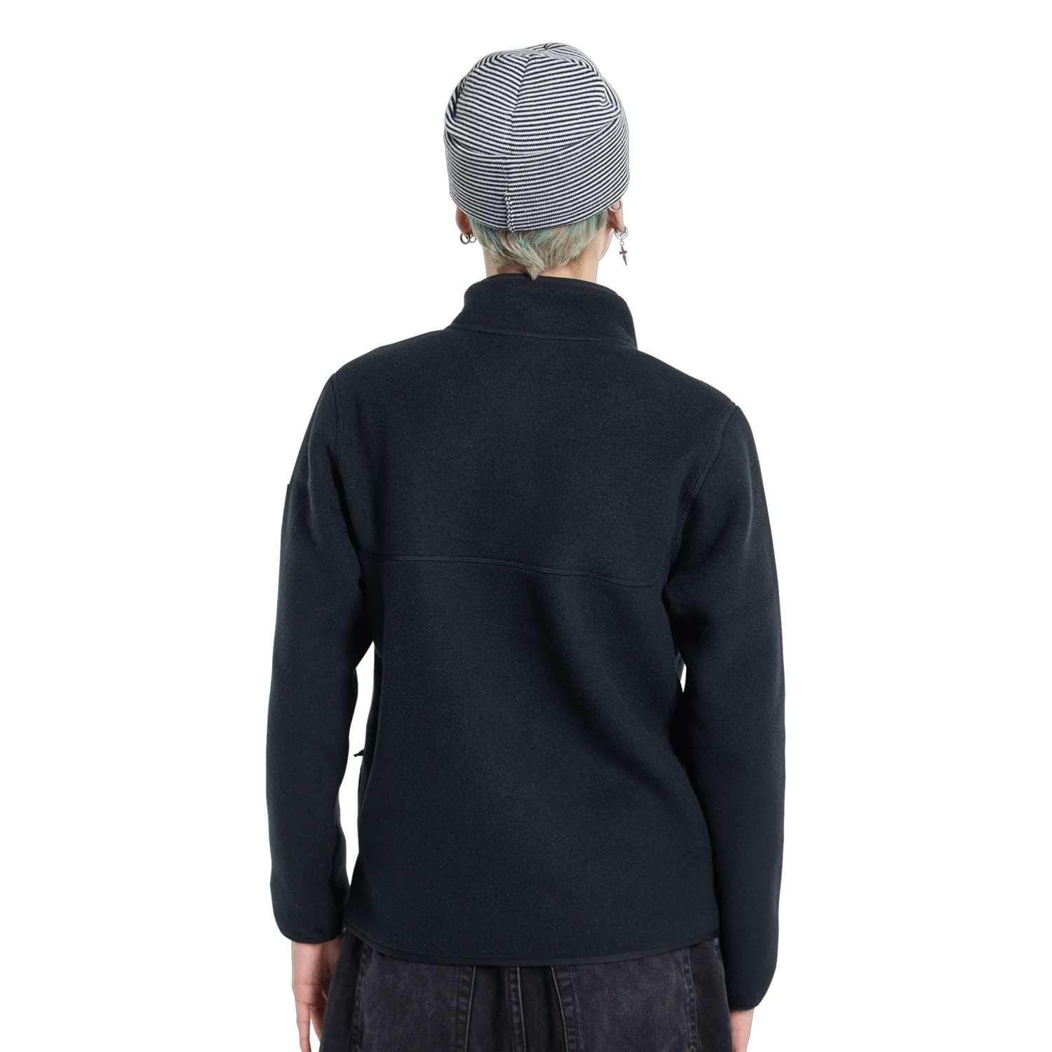 Burton Women's Cinder Pullover 2026 True Black - Image 2