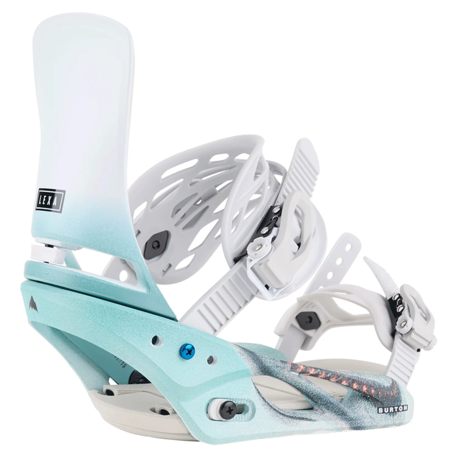 Burton Women's Lexa Re:Flex Snowboard Bindings 2024 White/Graphic